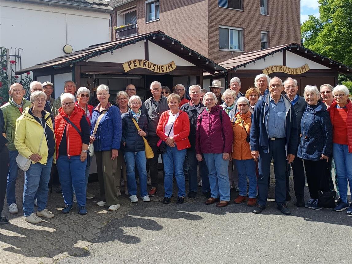 Die SeniorenUnion Kleve, Bedburg-Hau, Kranenburg traf sich mit 31 Mitgliedern zu einem Besuch des Rheinischen Vereins für katholische Arbeiterkolonien. Foto: SU
