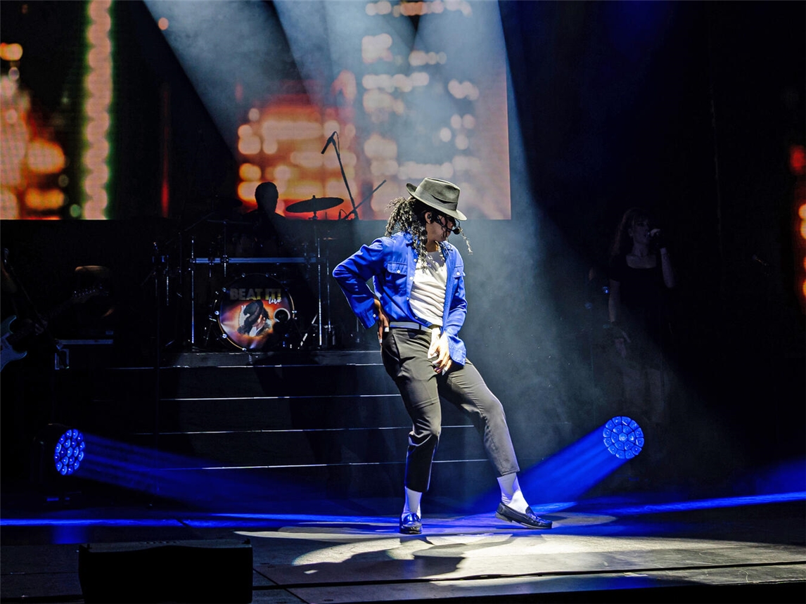 Die Show der Superlative Beat It! mit den größten Hits von Michael Jackson gastiert 2027 im Metronom Theater Oberhausen. Foto: Karin Haselsteiner