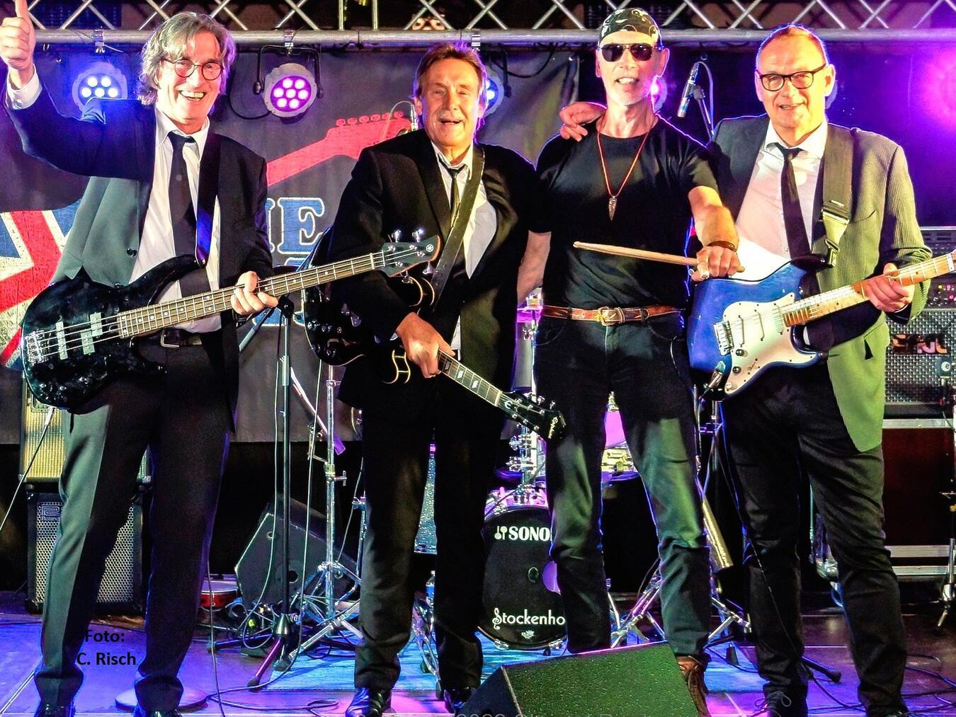 Die Songs der Golden Sixties und der frühen 1970er Jahre laden dazu ein, die Mannen der Band wieder lautstark zu begleiten. .Foto: C. Risch