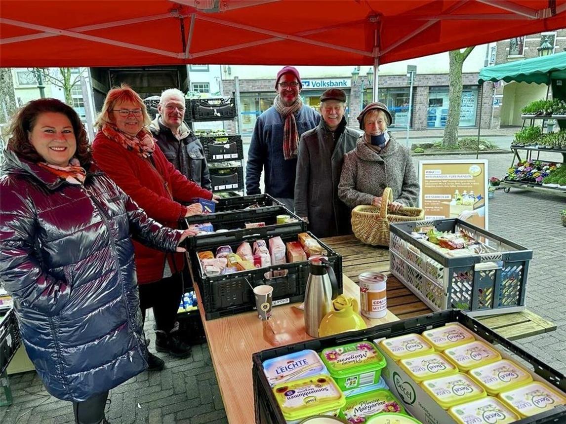 Die Spendenaktion der Eltener CDU war in den beiden vergangenen Jahren sehr erfolgreich. Foto: privat