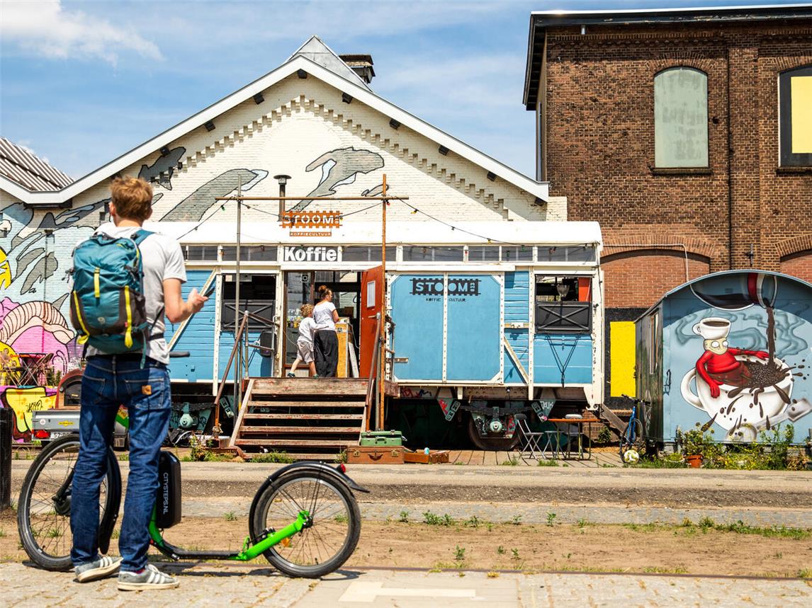 Die Spoorzone ist das kreativste Viertel Tilburgs. Hier ist immer etwas los.Foto: VisitBrabant