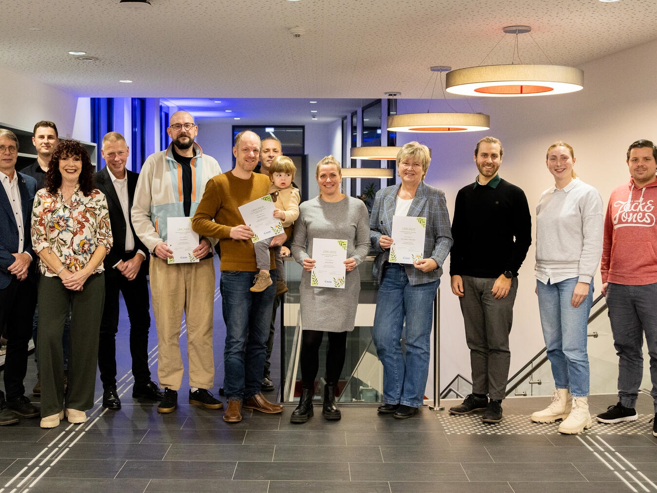 Die Stadt Kleve hat die Preise des diesjährigen Vorgartenwettbewerbs verliehen. Foto: Stadt Kleve