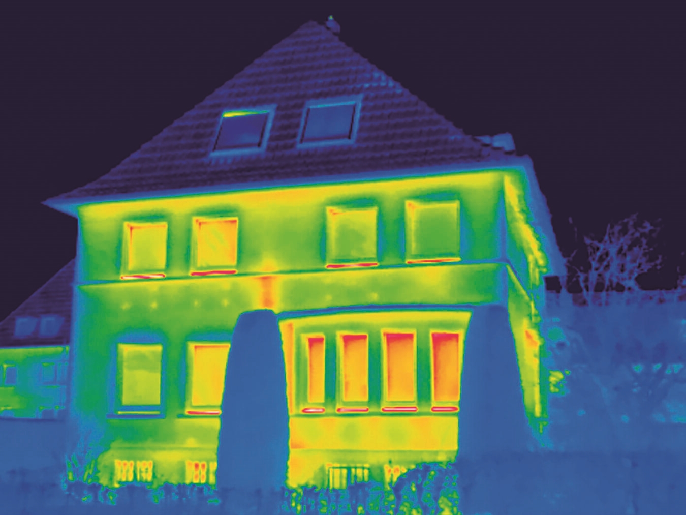 "Thermografiebild-Erstellung in Rees: Unterstützung für Privathaushalte bis März, Stadt Rees Initiative"