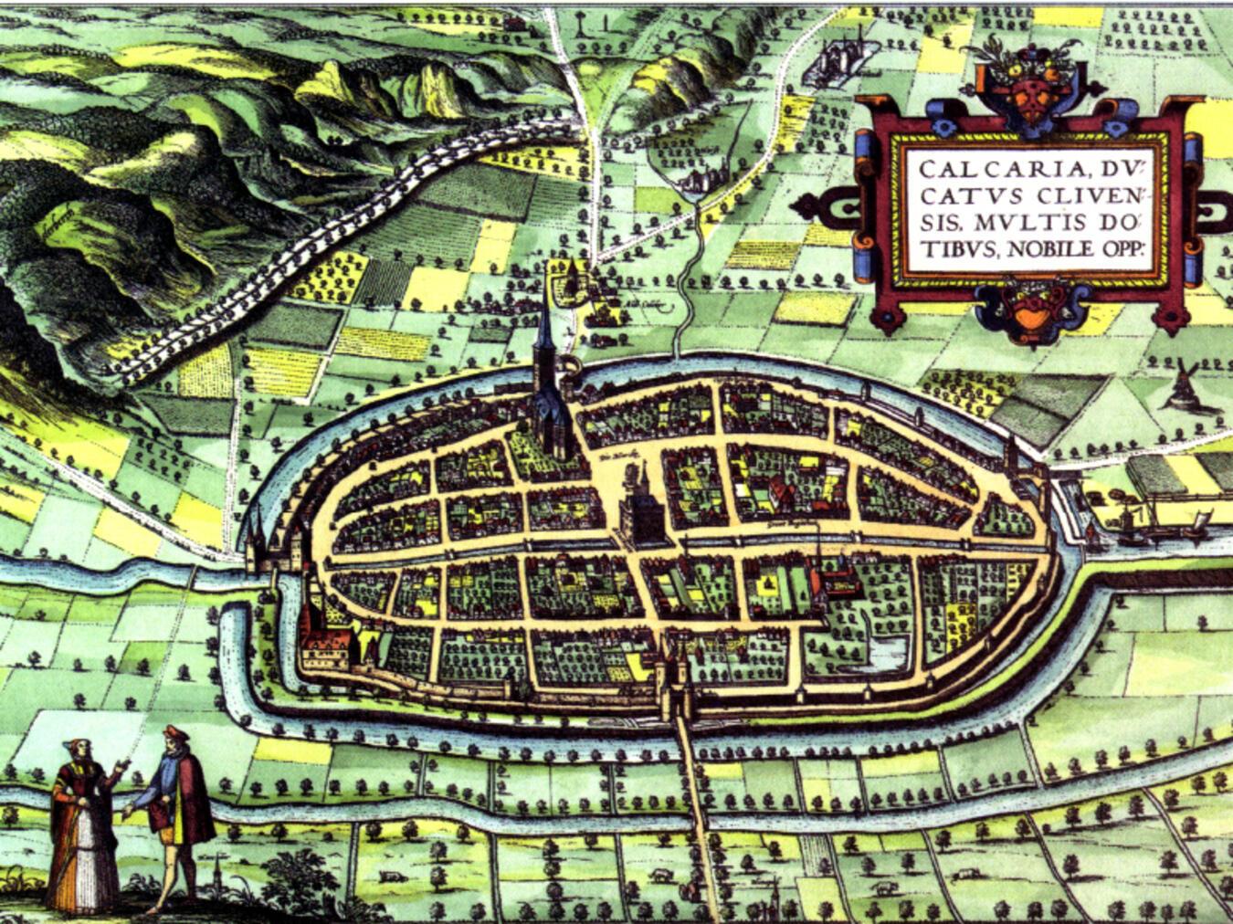 Die Städtebilder von Georg Braun und Frans Hogenberg zählen zu den bedeutendsten Druckgrafiken der Frühen Neuzeit. Foto/Abbildung: Braun-Hogenberg