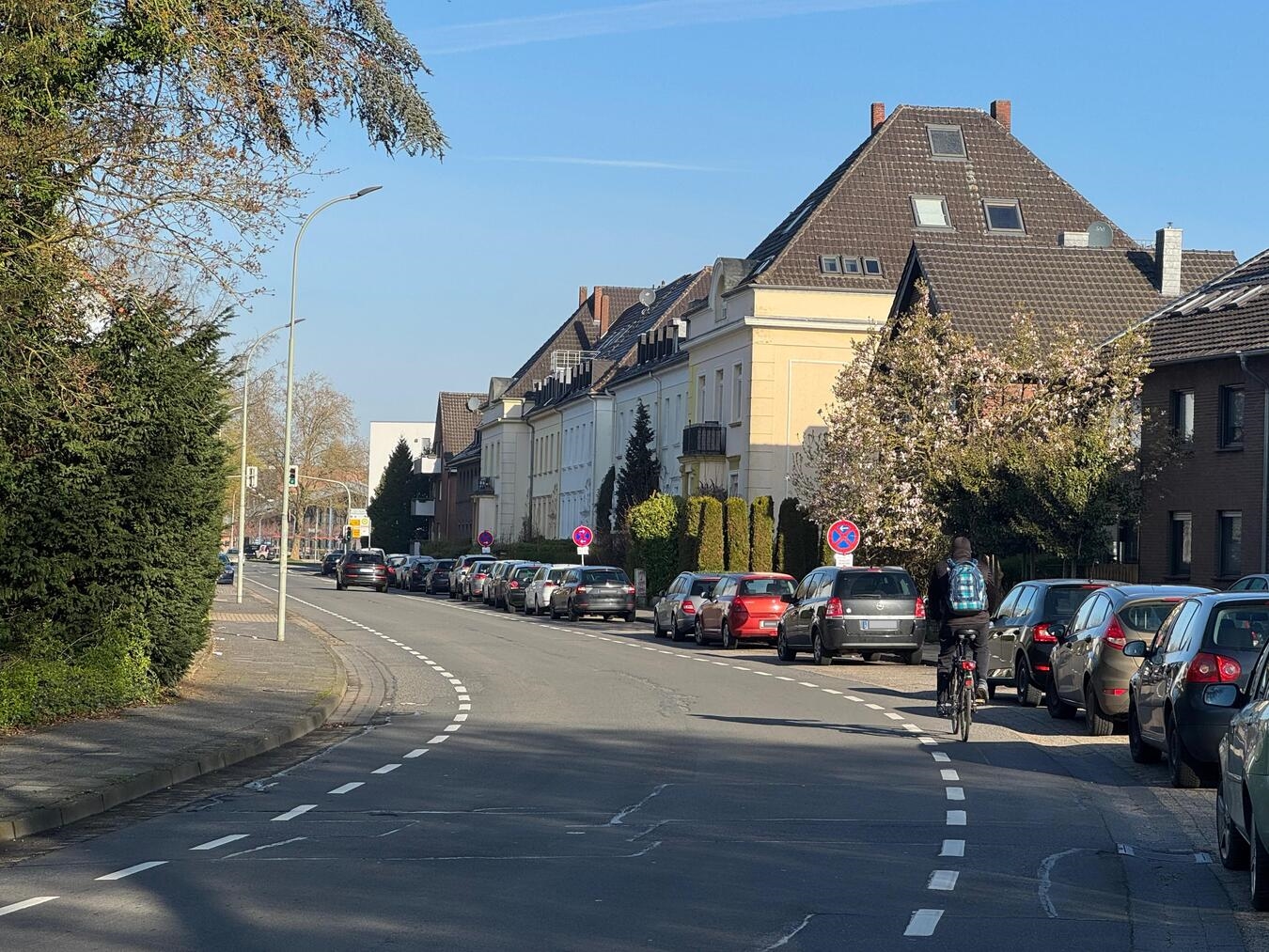 Die Stauffenbergstraße wird am Montag, 30. April, für zwei Wochen nur einseitig befahrbar sein.Foto: Stadt Geldern/Gossens