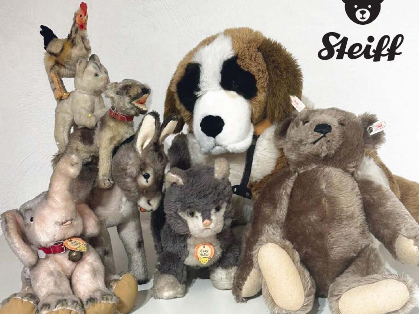 "Steiff-Ausstellung Bären und Kuscheltiere, Eröffnung 20. September, Foto von Steiff"