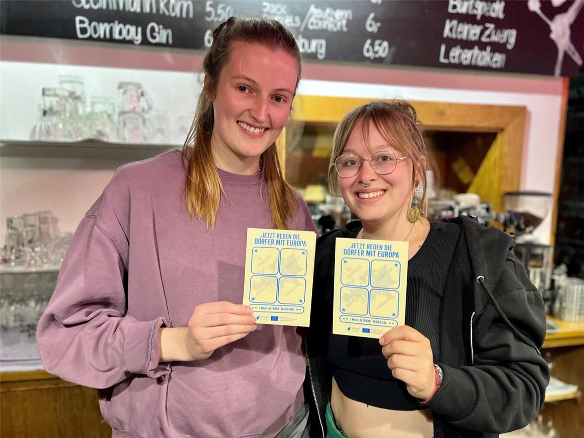 Die Stempelkarten werden beim Gespräch mit den Parteien abgestempelt. Foto: privat