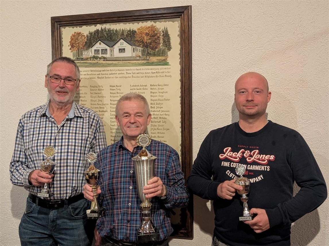 "Gewinnerfoto: Erich Koepp, Kurt Sickau, Marcel Bludschun - Siegerehrung, Wettbewerb, Gewinner"