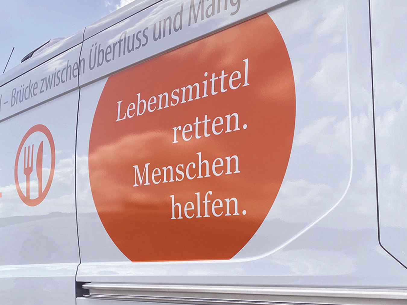 "Werbung der Tafel Kleve für neue Fahrer, Unterstützung gesucht"