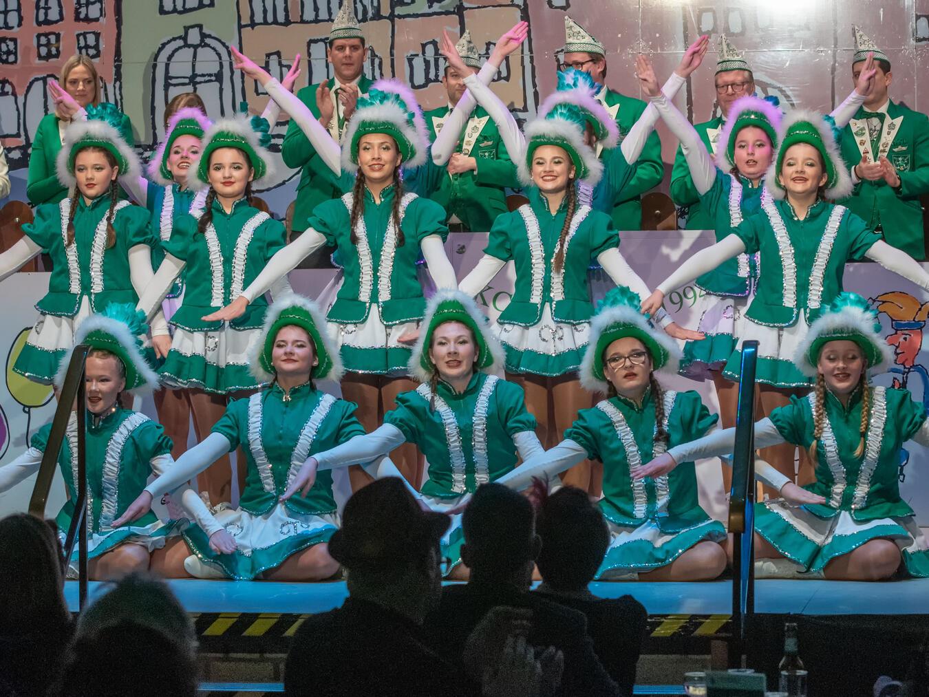 Die Tanzdarbietungen rissen das Publikum mit. NN-Fotos: Gerhard Seybert