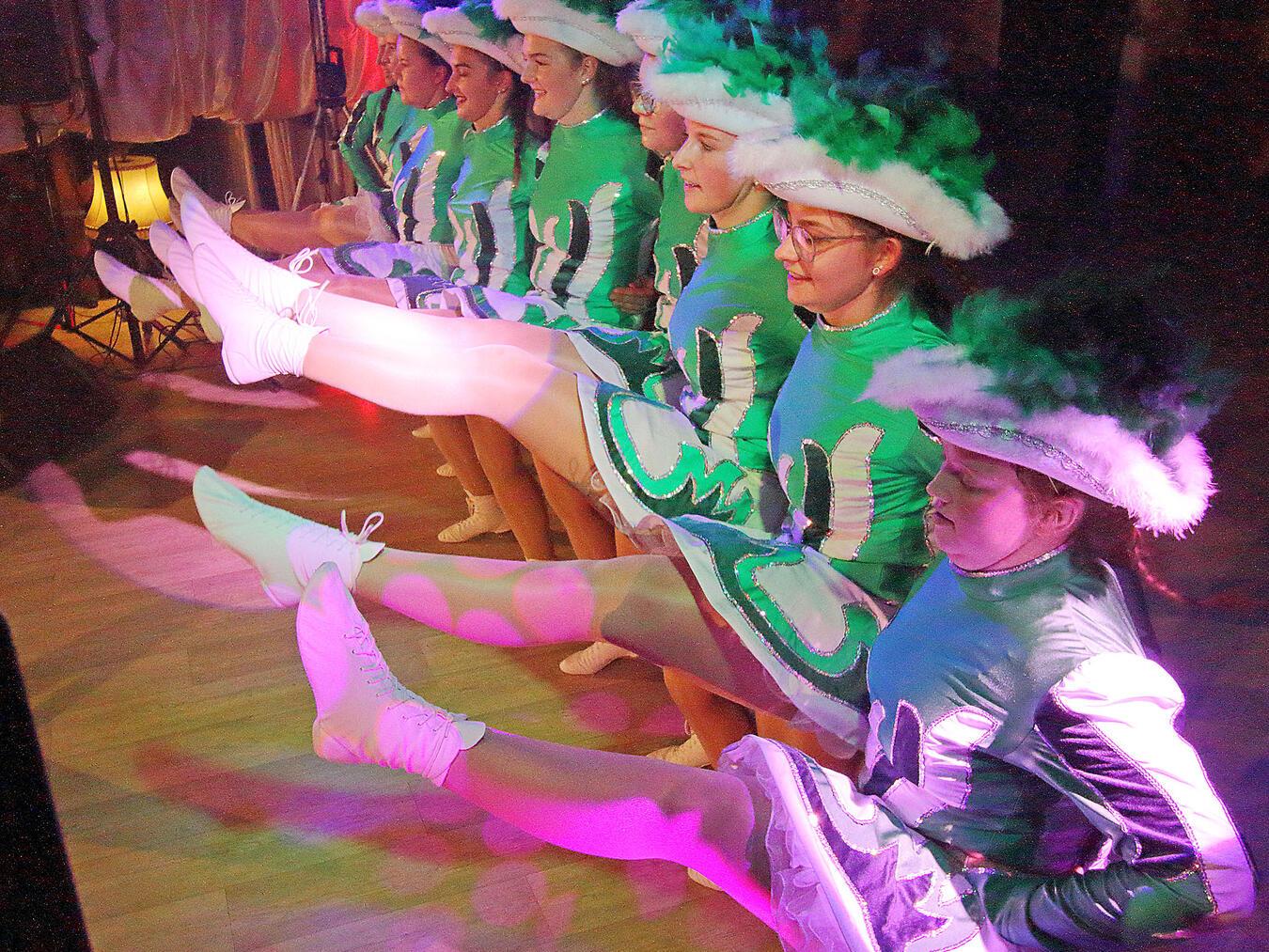 Die Tanzgarde „Dance Stars“ in Aktion. NN-Foto: Theo Leie