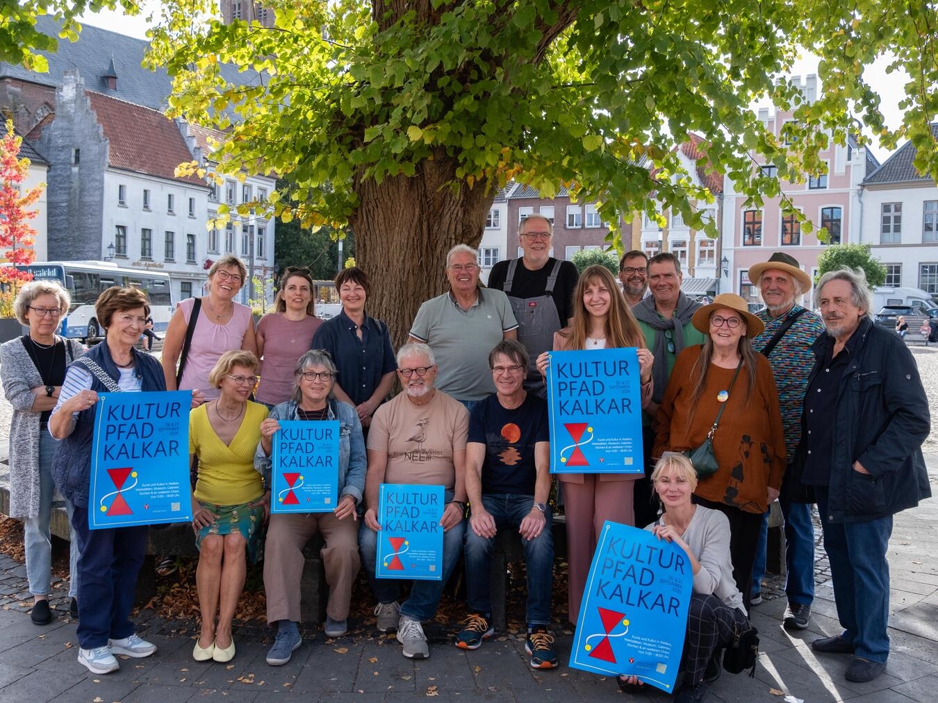 Die teilnehmenden Künstler freuen sich auf viele Besuche. Foto: Kurt Michelis