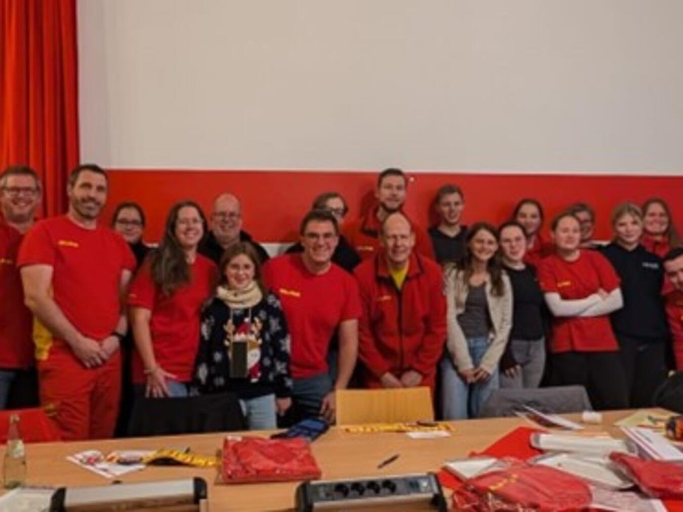 Die Teilnehmer der DLRG-Ausbildung in Bedburg-Hau. Foto: privat