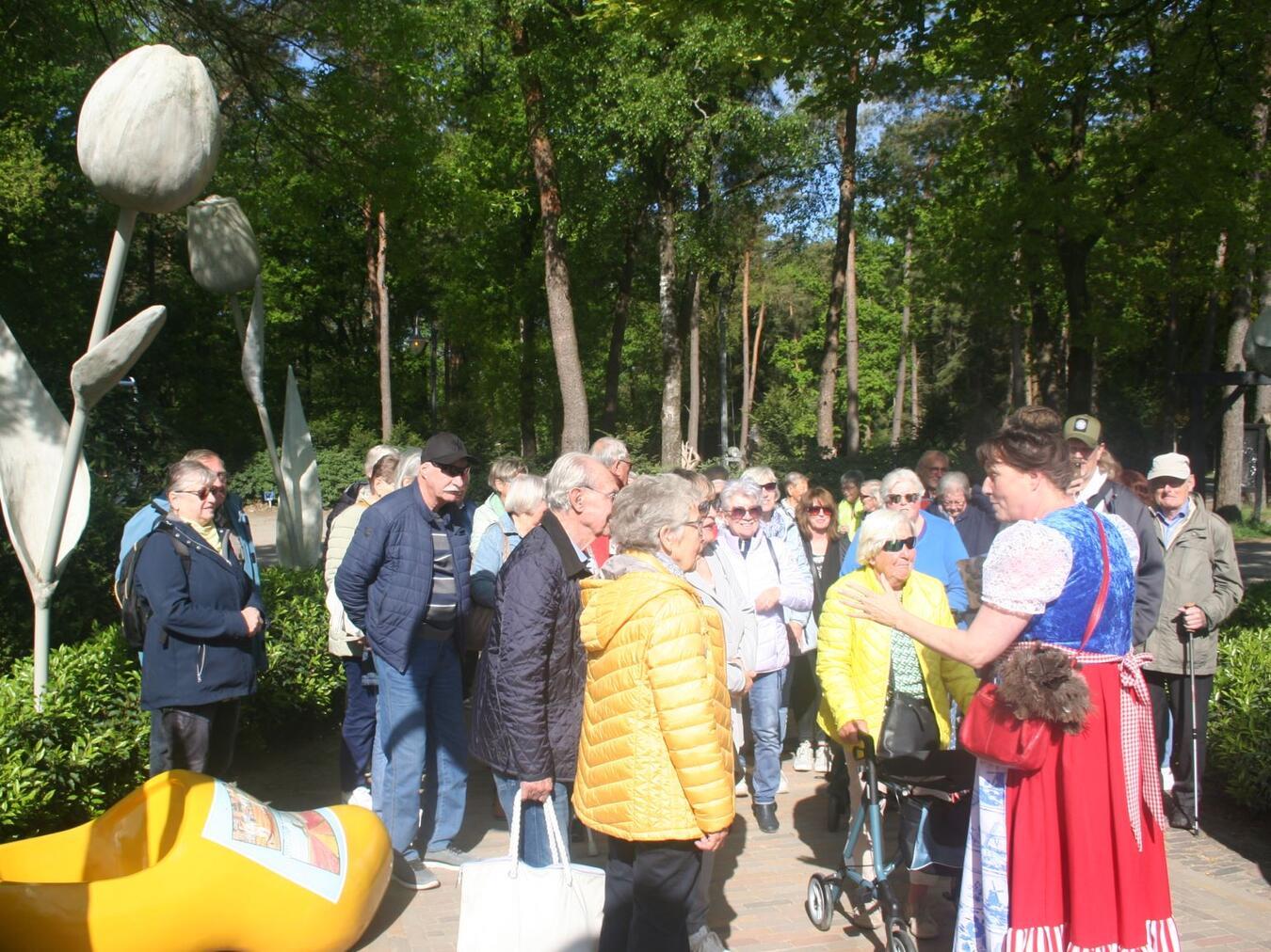 Die Teilnehmer der VdK-Tagesfahrt in Garderen. Foto: privat