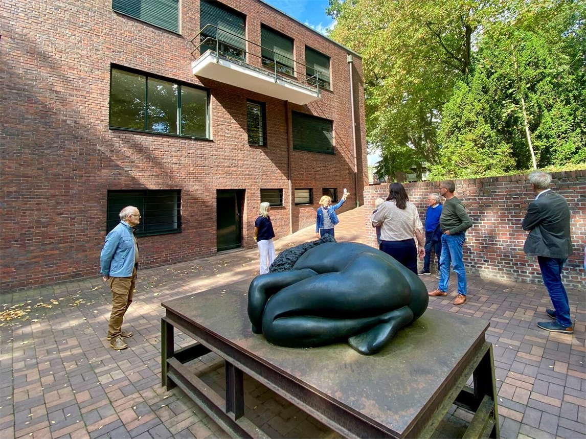 Die Teilnehmer während der Exkursion. Foto: Verein für Museumsförderung Kevelaer 