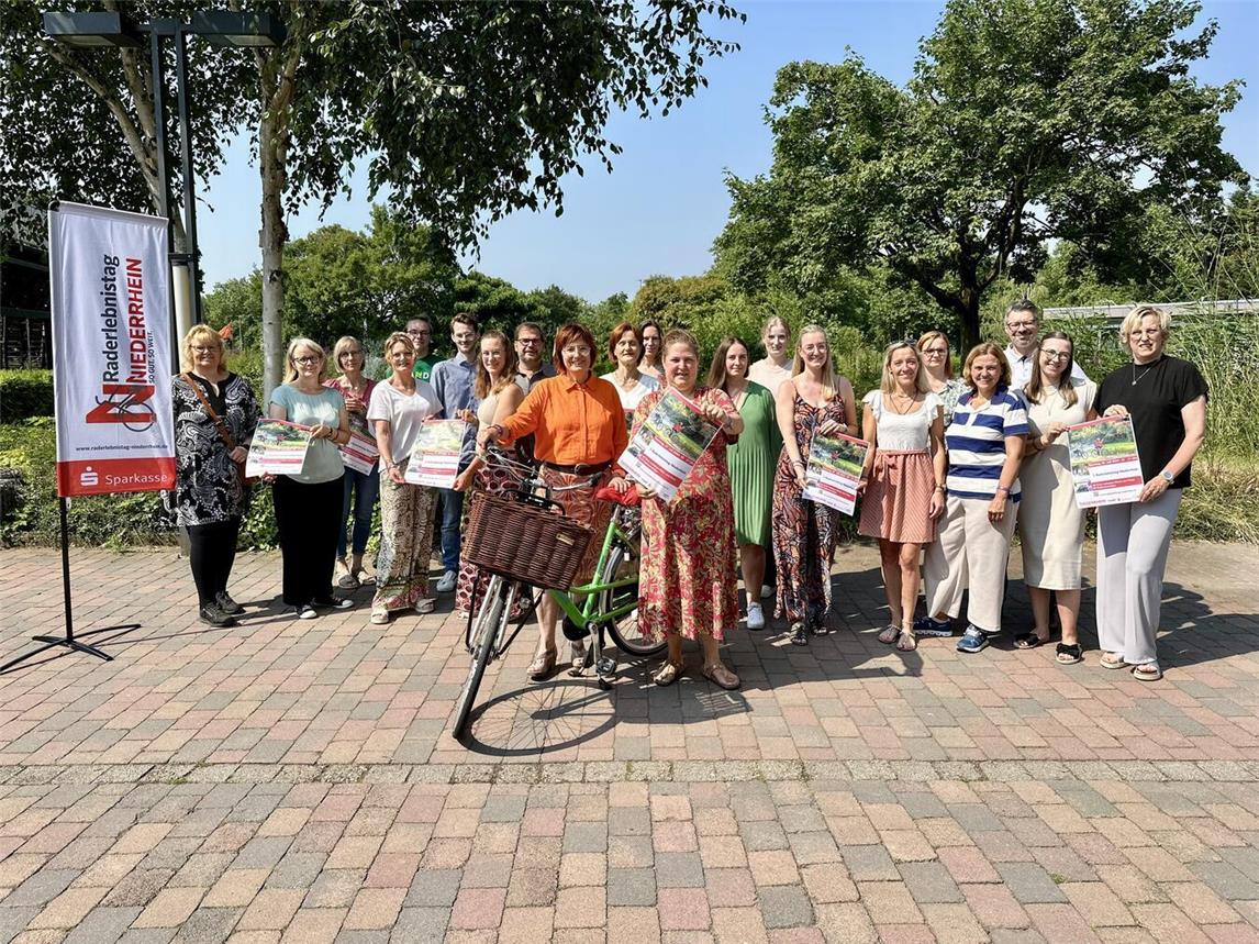 Die Tourismusförderer im Kreis Kleve freuen sich auf den Raderlebnistag, der dem Niederrhein Radwandertag mit einer Neuausrichtung gefolgt ist. NN-Foto: SP