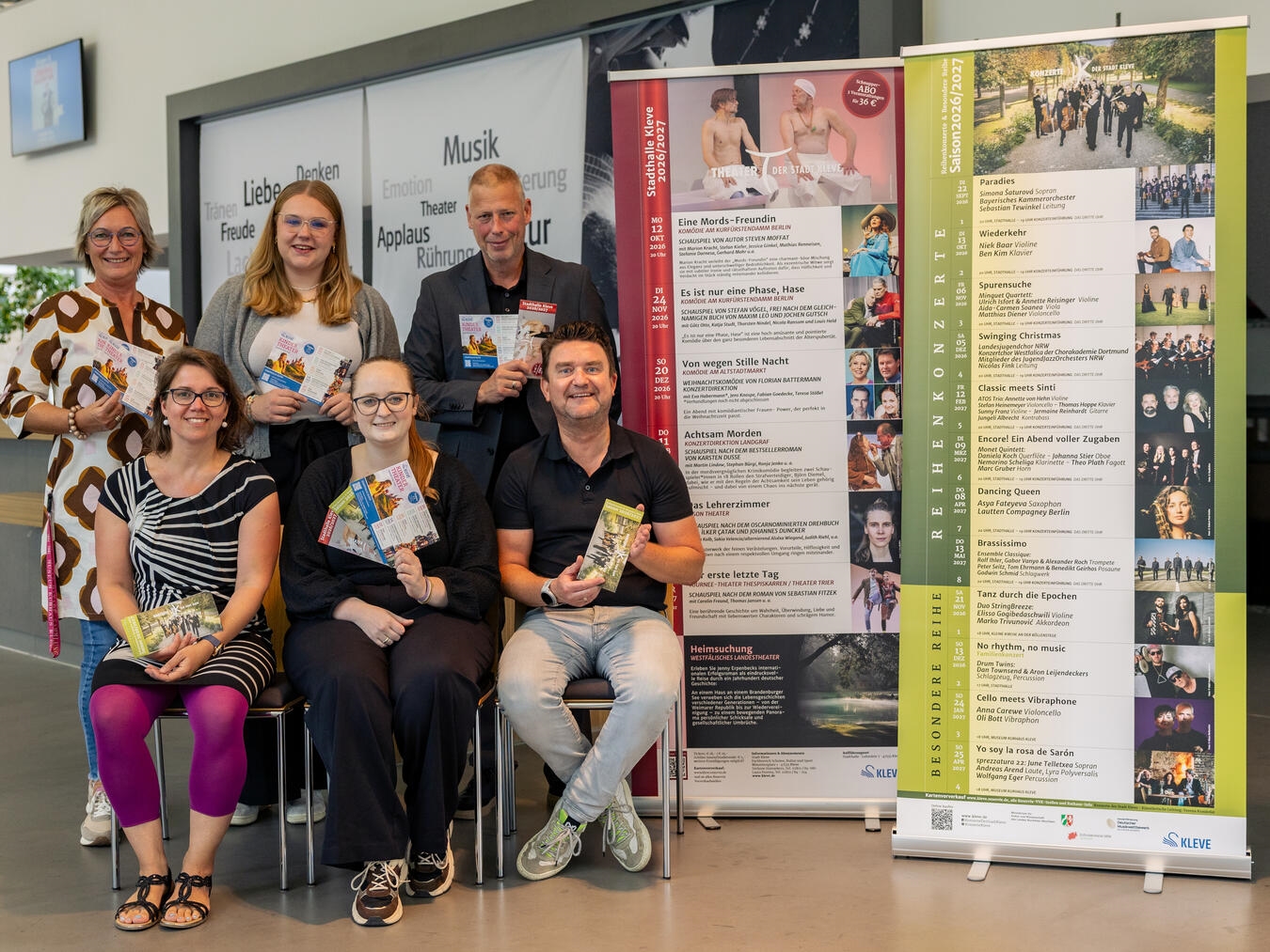 "Vorstellung des Kulturprogramms 2026/2027 in Kleve durch Stadtverantwortliche"