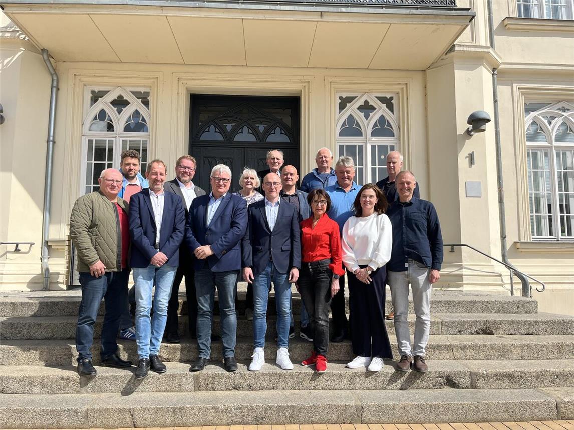 Die Vertreter dreier Städte tauschen sich aus. Foto: Stadt Straelen