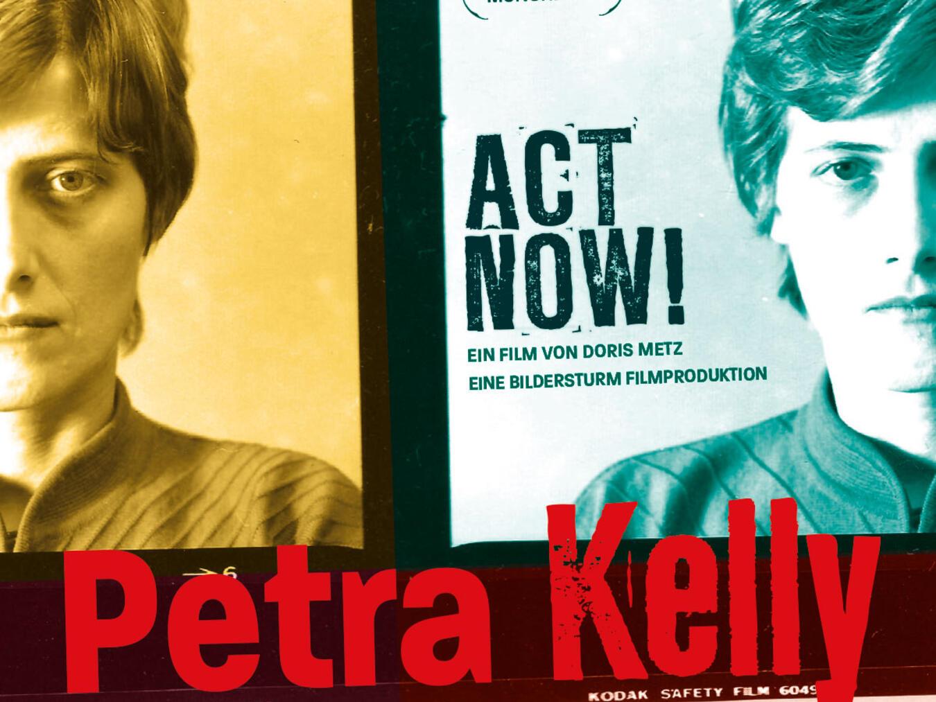 Die VHS zeigt den Film „Petra Kelly – Act now!“ am 24. November in Geldern. Foto: realfiction Filme Köln