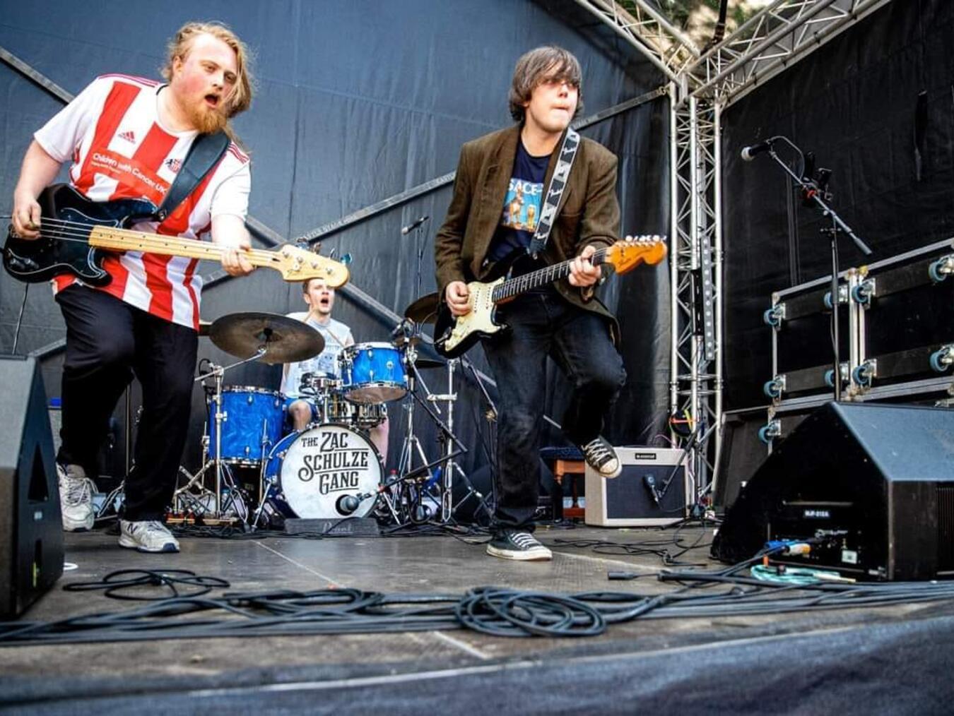 Da rockt was auf Geldern zu Die ,,Zag Schulze Gang“. Foto: privat