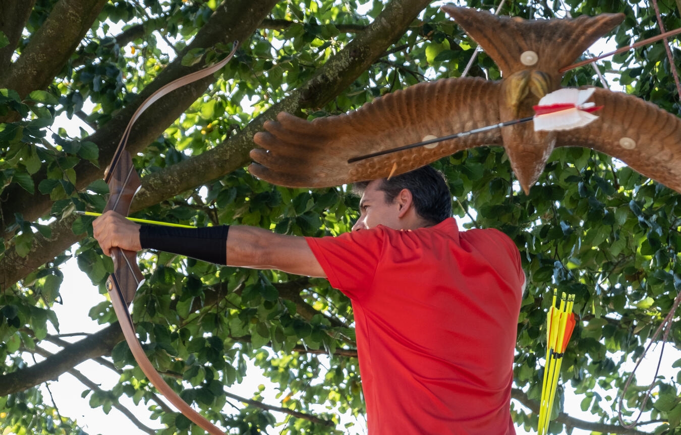 Dienstag, den 19.08.2025. Beim BSC Louisendorf gibt es die 3 D Gruppe. die jewei...