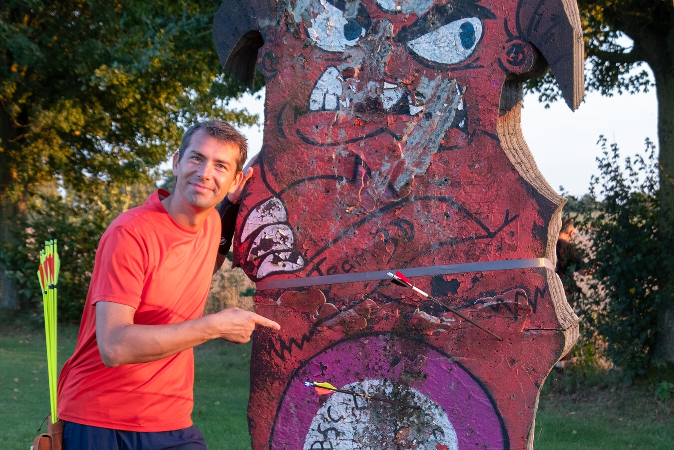 Dienstag, den 19.08.2025. Beim BSC Louisendorf gibt es die 3 D Gruppe. die jewei...