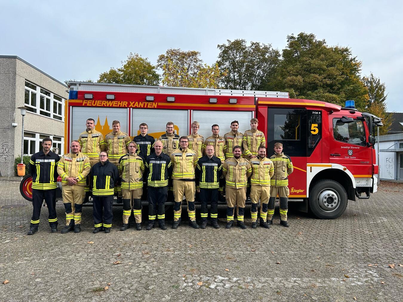 Diese Feuerwehrleute haben erfolgreich an der Fortbildung teilgenommen. Foto: Feuerwehr