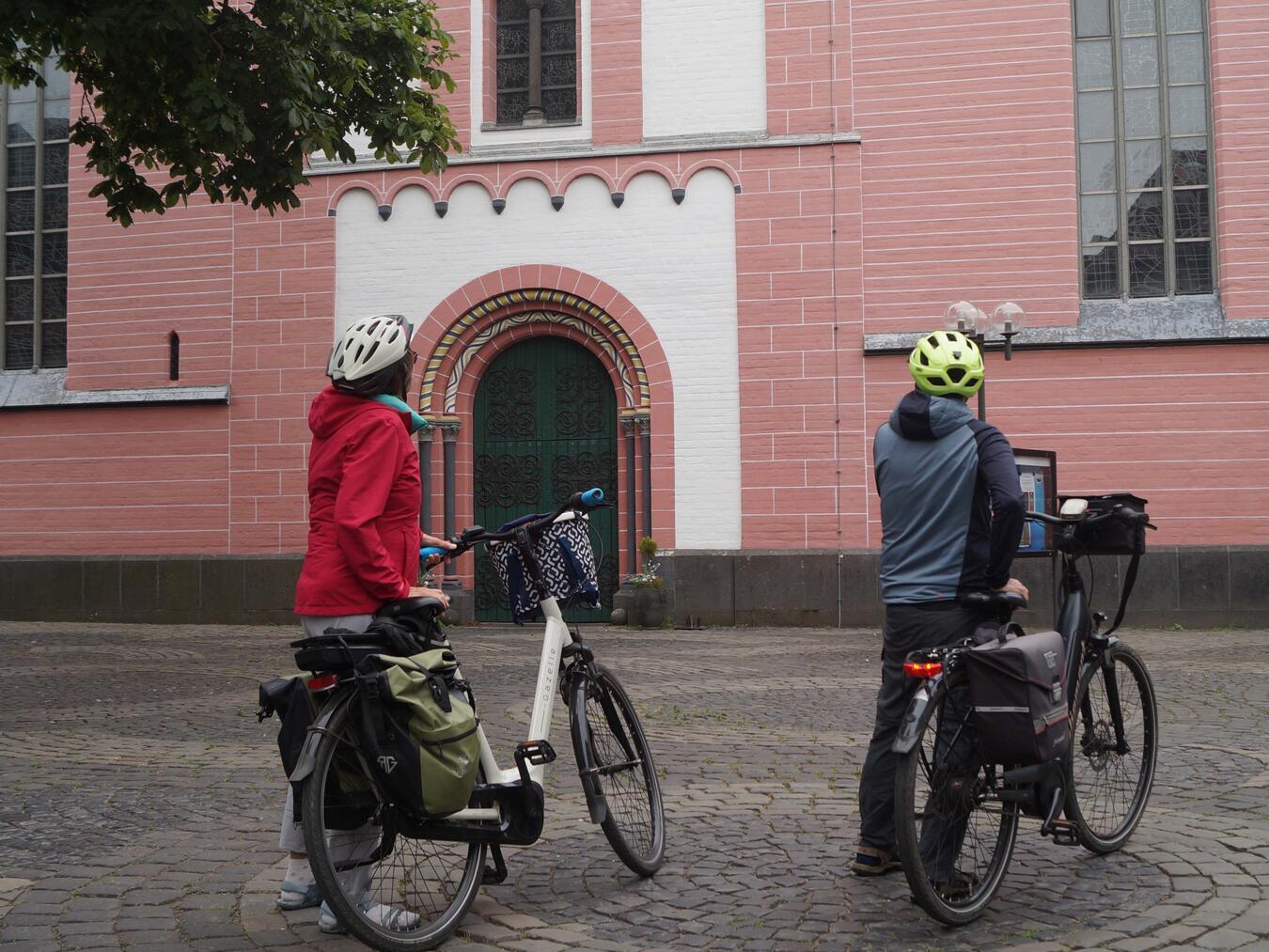 Diese Teilnehmer hatten sich von Krefeld nach Kempen aufgemacht. Foto: NT