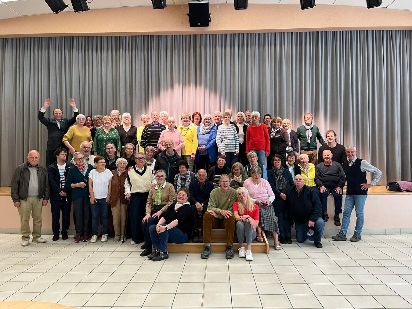 "Besuch aus Niederrhein in Brie, Seine-et-Marne, Partnerschaftstreffen, Frankreich"