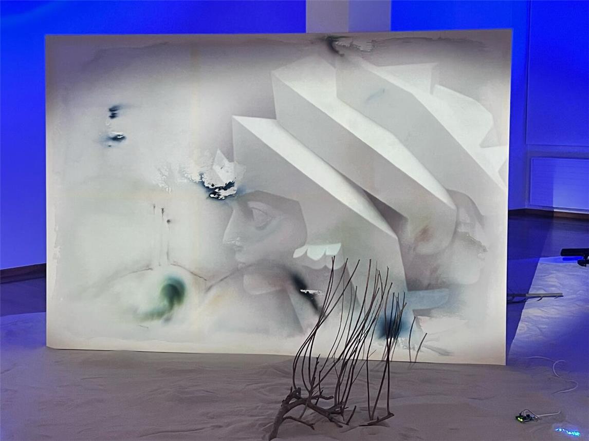 Dieses Werk ist ein Teil der Ausstellung. Foto: Museum Goch