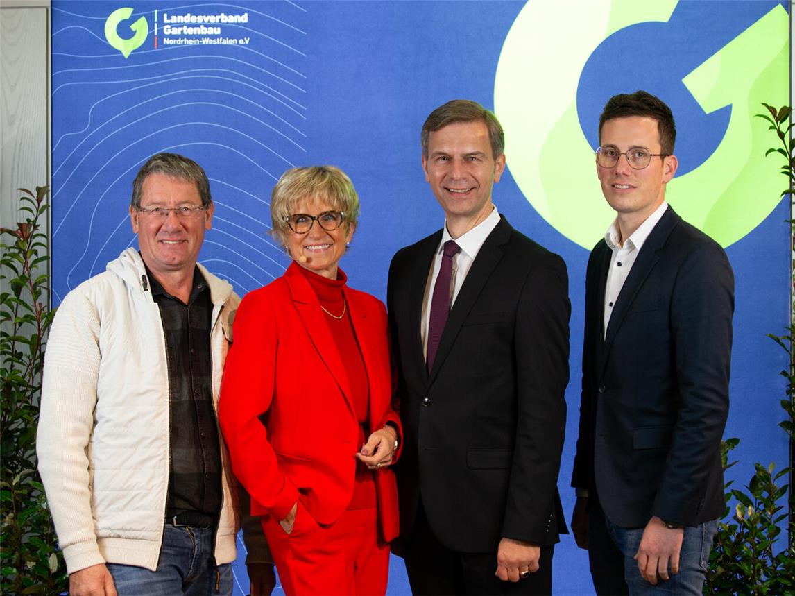 Dieter Boland, Eva Kähler-Theuerkauf, Stephan Wolters MdL und Thomas van Megen (v.l.n.r.).Foto: privat