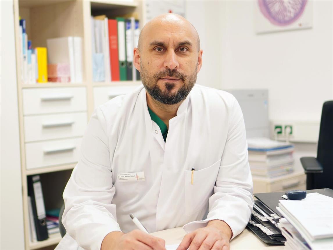 Dr. Kerem Bulut, Chefarzt der Klinik für Gastroenterologie im St.-Clemens-Hospital Geldern.Foto: St.-Clemens-Hospital