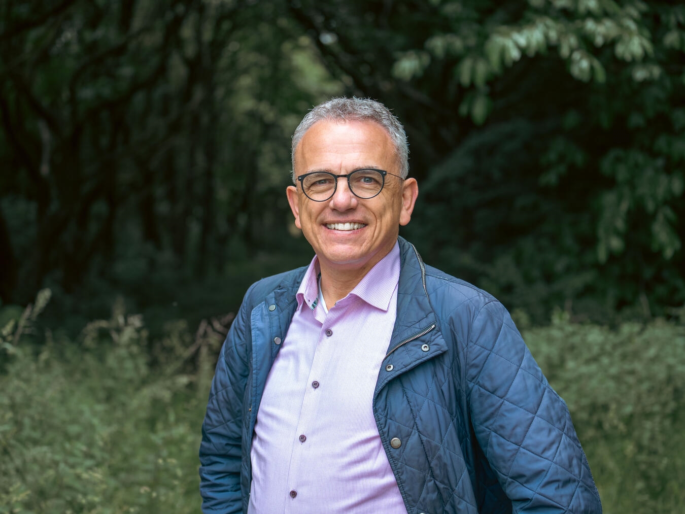 "Dr. Volkhard Wille, Bündnis 90/Die Grünen, im Landtag, Porträtfoto von Simon van de Loo"