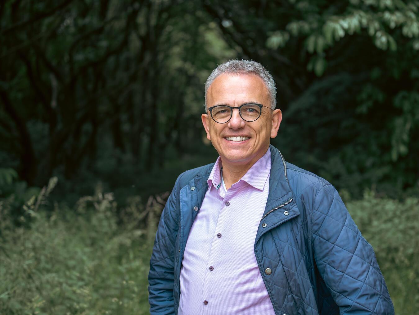 Dr. Volkhard Wille setzt sich für einen Nationalpark Reichswald ein. Foto: Simon van de Loo