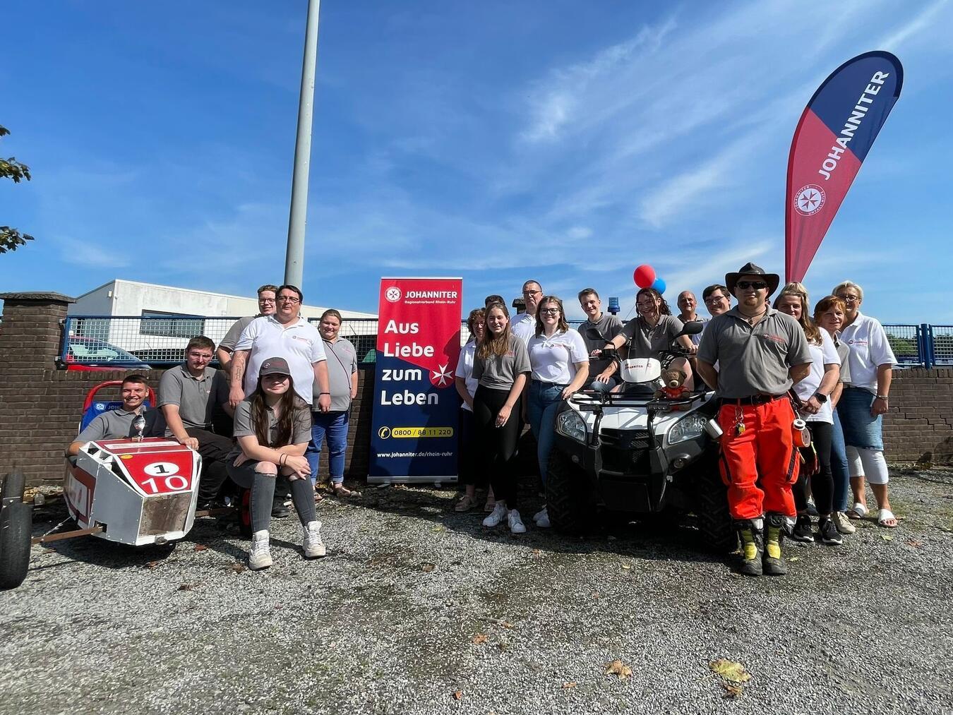 Ein abwechslungsreiches Programm haben die Johanniter und ihre neue Jugendgruppe in Emmerich für ihr Sommerfest auf die Beine gestellt. Foto: privat