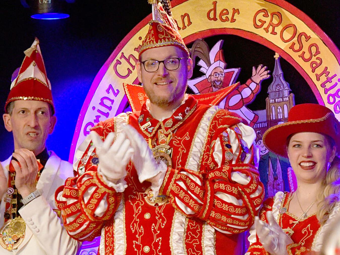 Einer der besten Bunten Abende – ever Ein bestens aufgelegter Prinz. NN-Foto: Rüdiger Dehnen