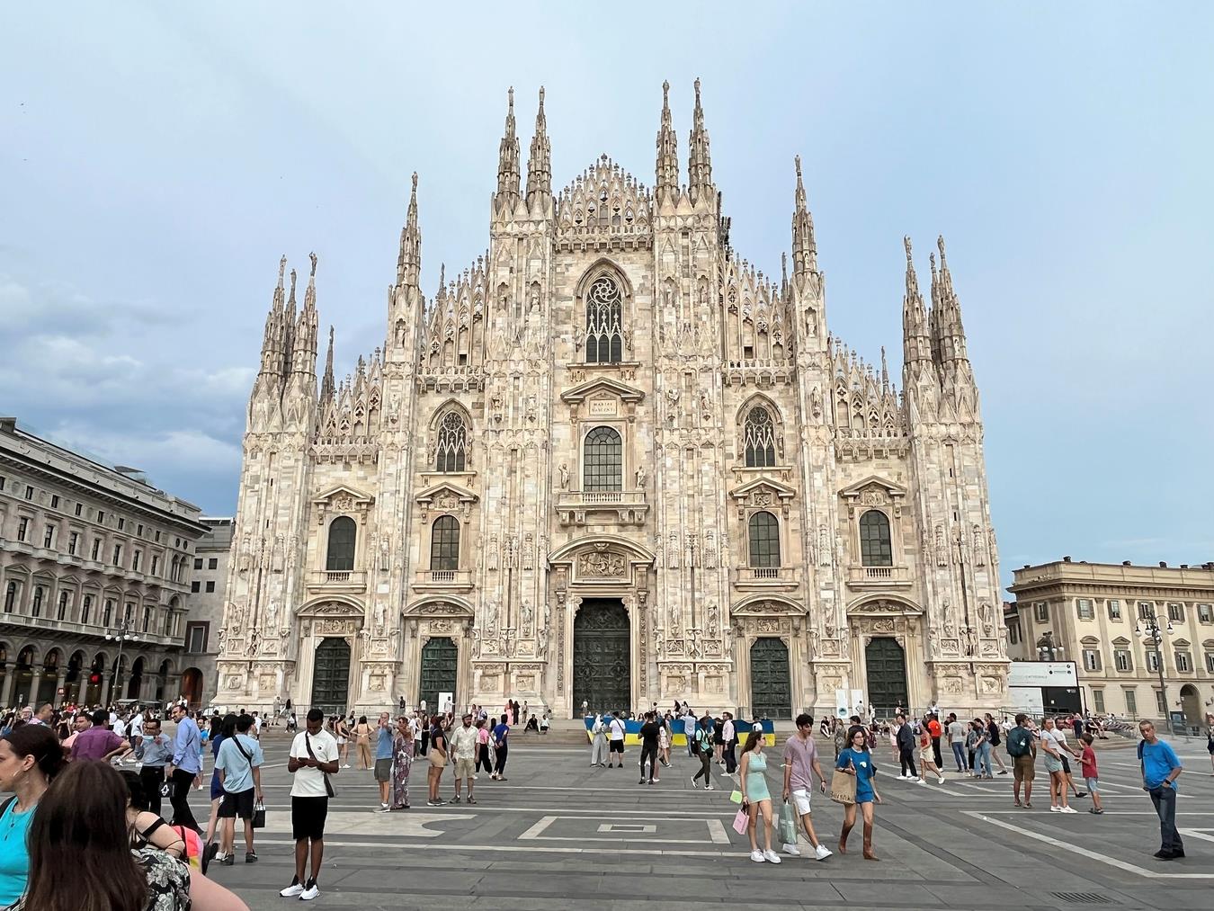 Ein Besuch des Mailänder Doms gehörte natürlich dazu.