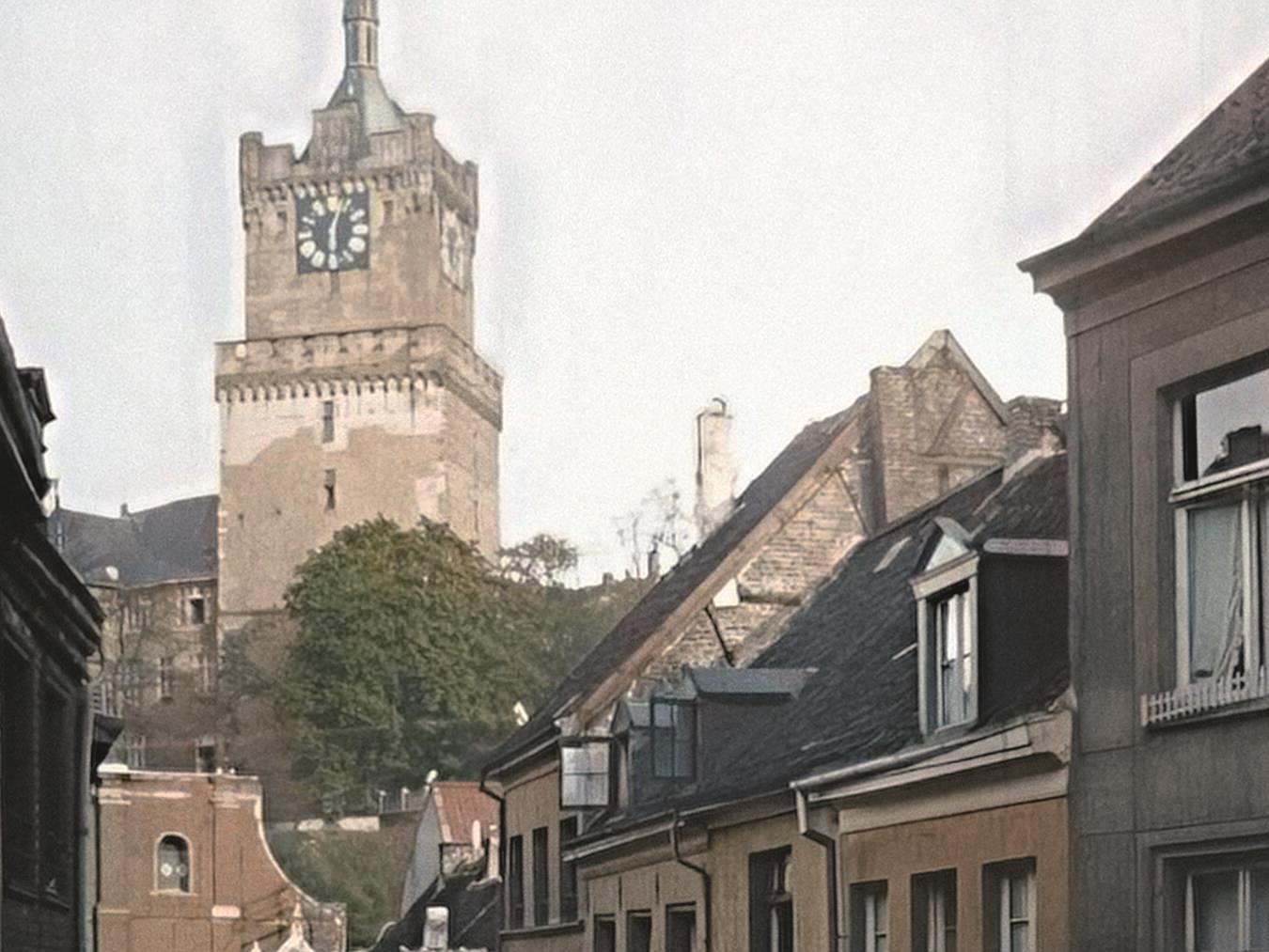 Ein Blick auf die Klever Schwanenburg im Jahr 1925. Foto: Hermann Rheindorf