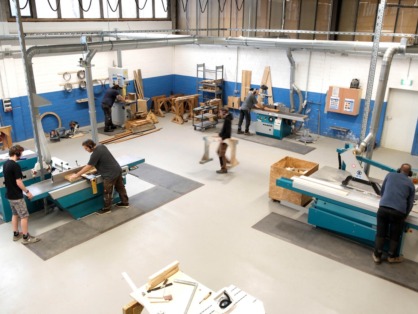 Ein Blick in die Holzwerkstatt. Foto: Olaf Ostermann