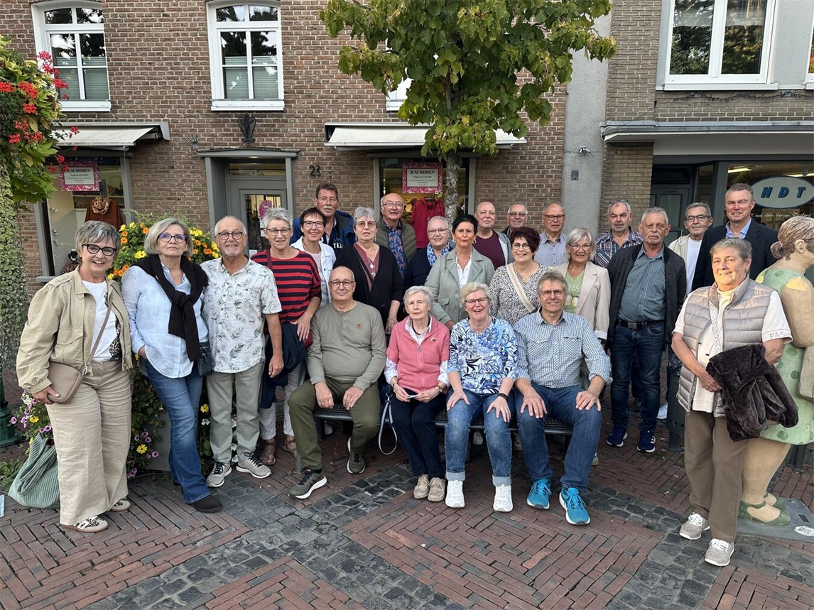 Ein fröhliches Wiedersehen in Straelen. Foto: privat