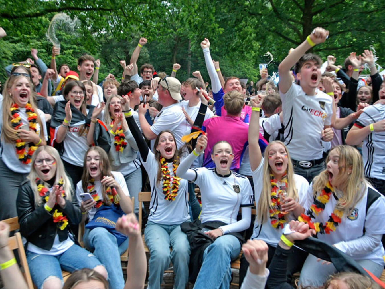 Ein gemeinsames Public Viewing wird es in diesem Jahr in Xanten nicht geben. Archiv- und Symbolfoto: Rüdiger Dehnen