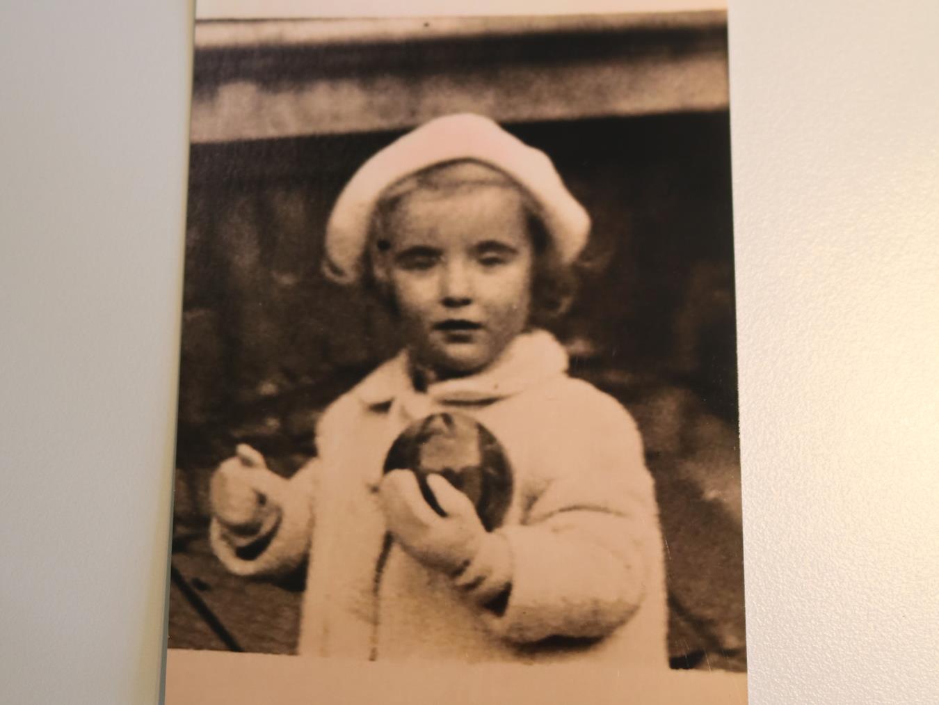 Ein Kinderbild von Marie-Theres Bömer.