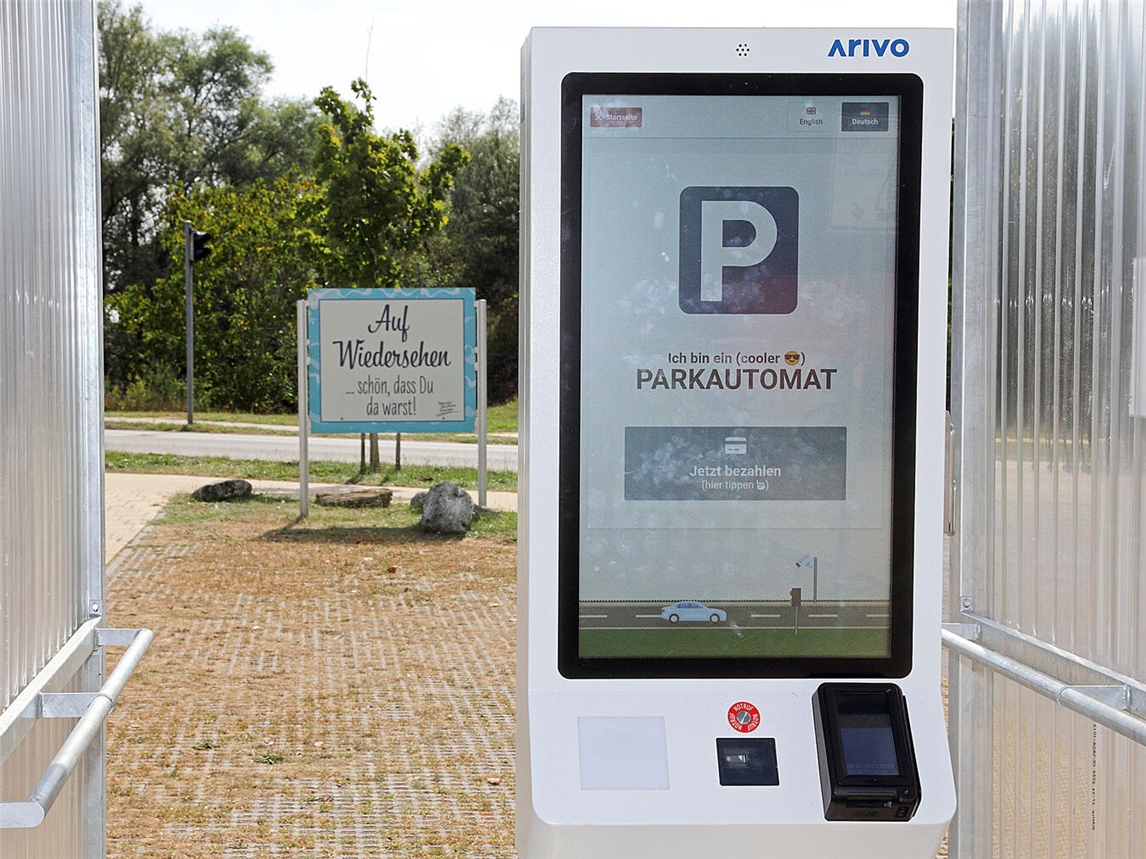 Ein Parkautomat wie dieser an der Xantener Südsee sorgte am vergangenen Dienstagabend für Frust.  NN-Foto: Theo Leie