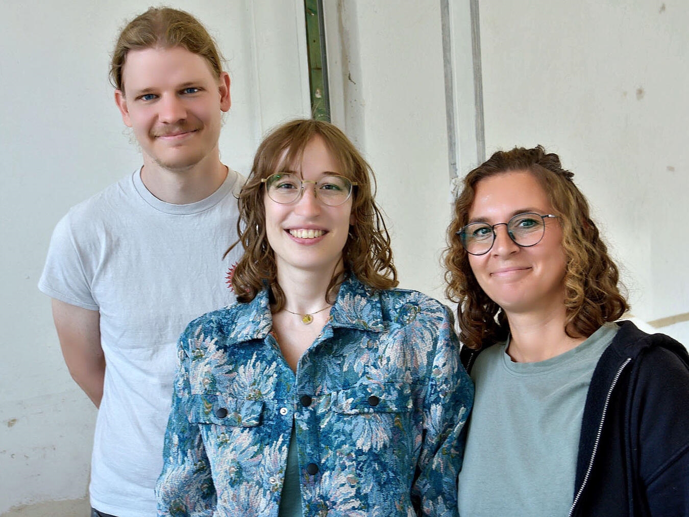 Ein starkes Trio: Janis Krebbers, Lena Frost und Janna Körner leiten als Team. NN-Foto: Rüdiger Dehnen