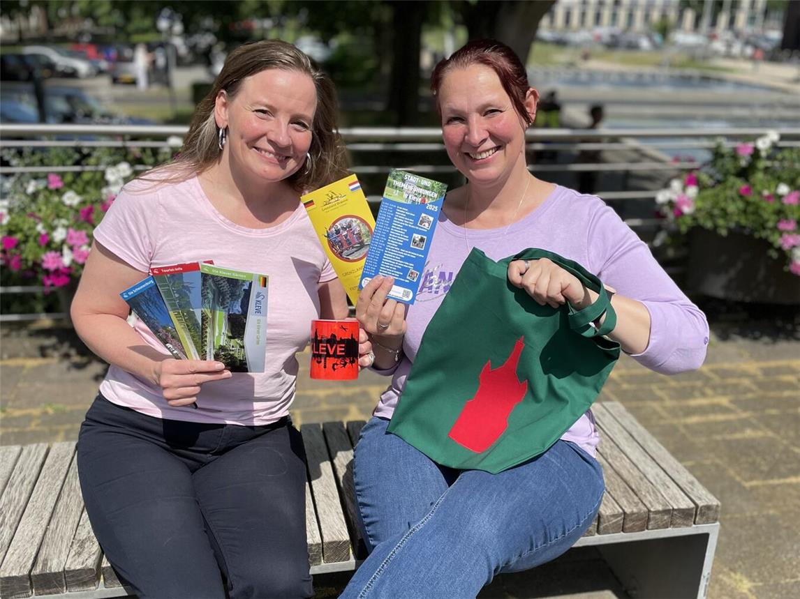 Ein Team der Tourist-Information macht beim Schnäppchenmarkt mit. Foto: WTM