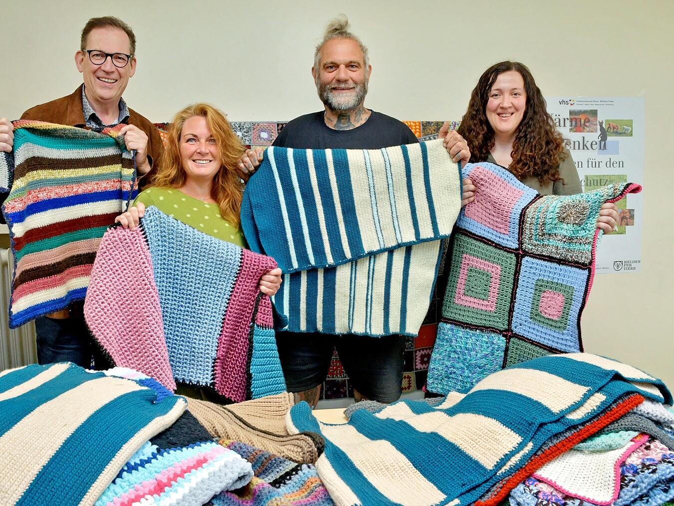 Ein zufriedenes Quartett: Reinhard Berens, Jasmin Beyer, Ralf Seeger und Aija Samina-Edelhoff. NN-Foto: Rüdiger Dehnen
