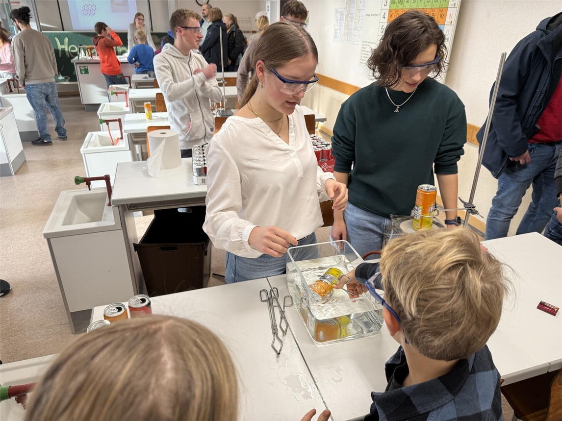 Einblicke in den Unterricht erhielten die Besucher beim Tag der offenen Tür.Foto: privat