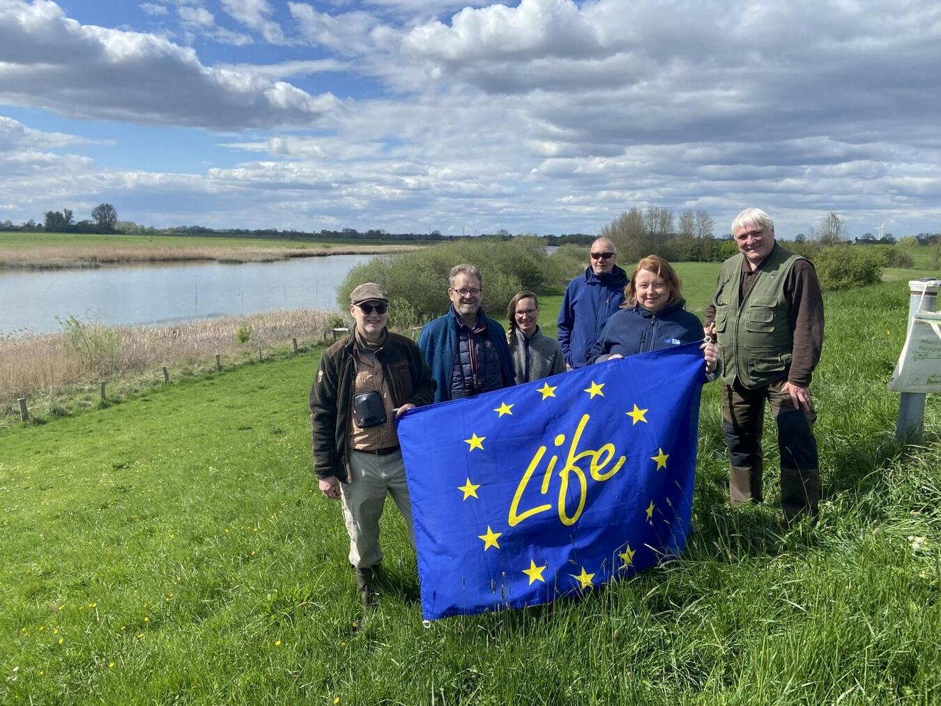 Delegation von EU- und NRW-Vertretern besucht Naturschutzzentrum Kreis Kleve. Foto: Jan Ruiz-Sliva