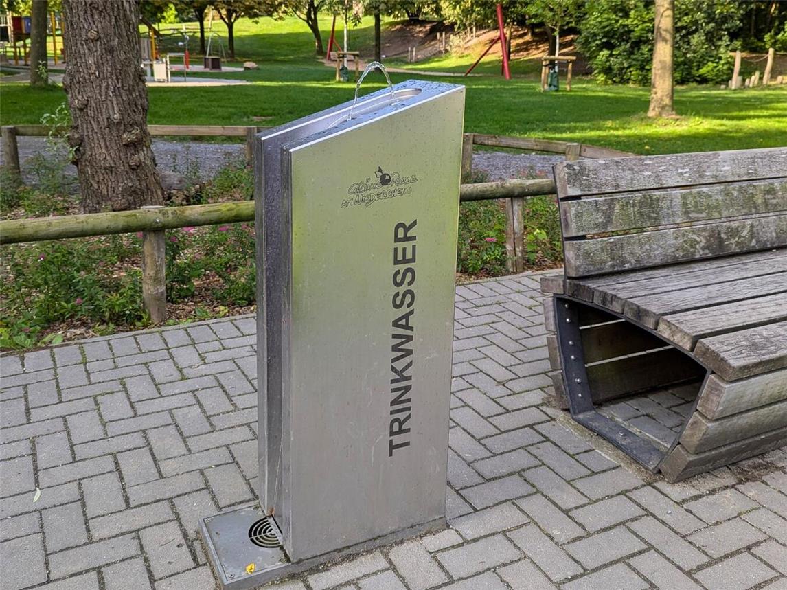 Eine der „Wasserinseln“ in Sonsbeck. Foto: Gemeinde Sonsbeck