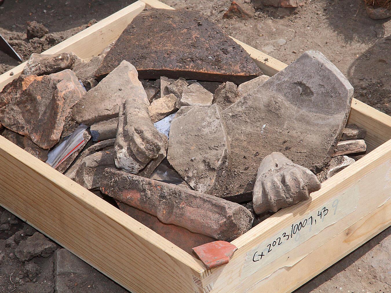 Eine Fundkiste. NN-Foto: Theo Leie